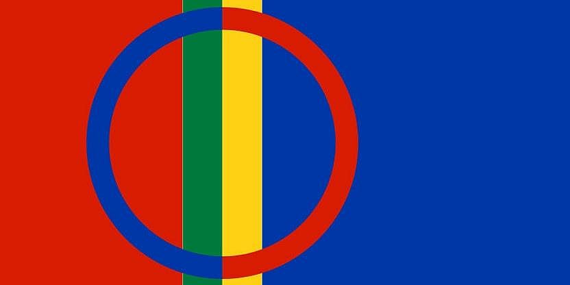 Bilde av det Samiske flagget