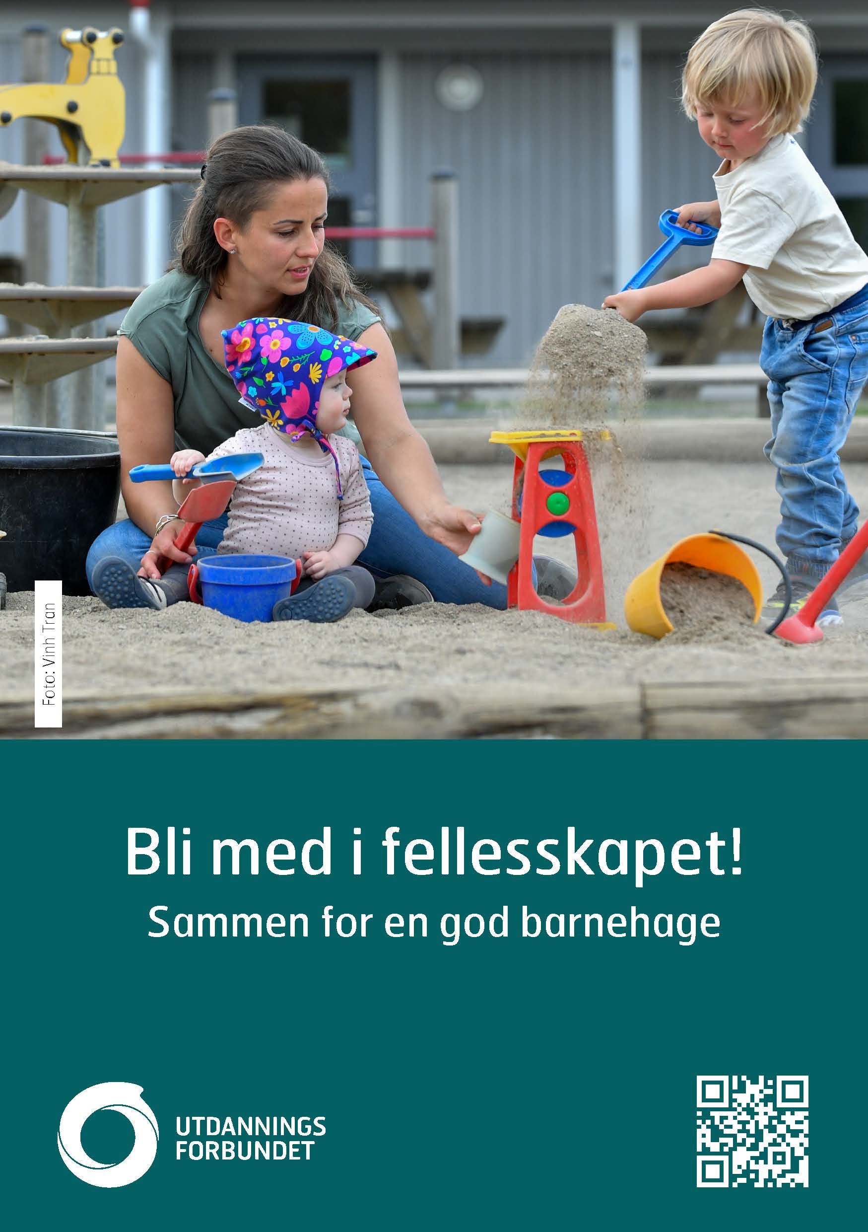 Flyer A5  Bli med i fellesskapet. Barnehage. Bokmål og nynorsk.jpg