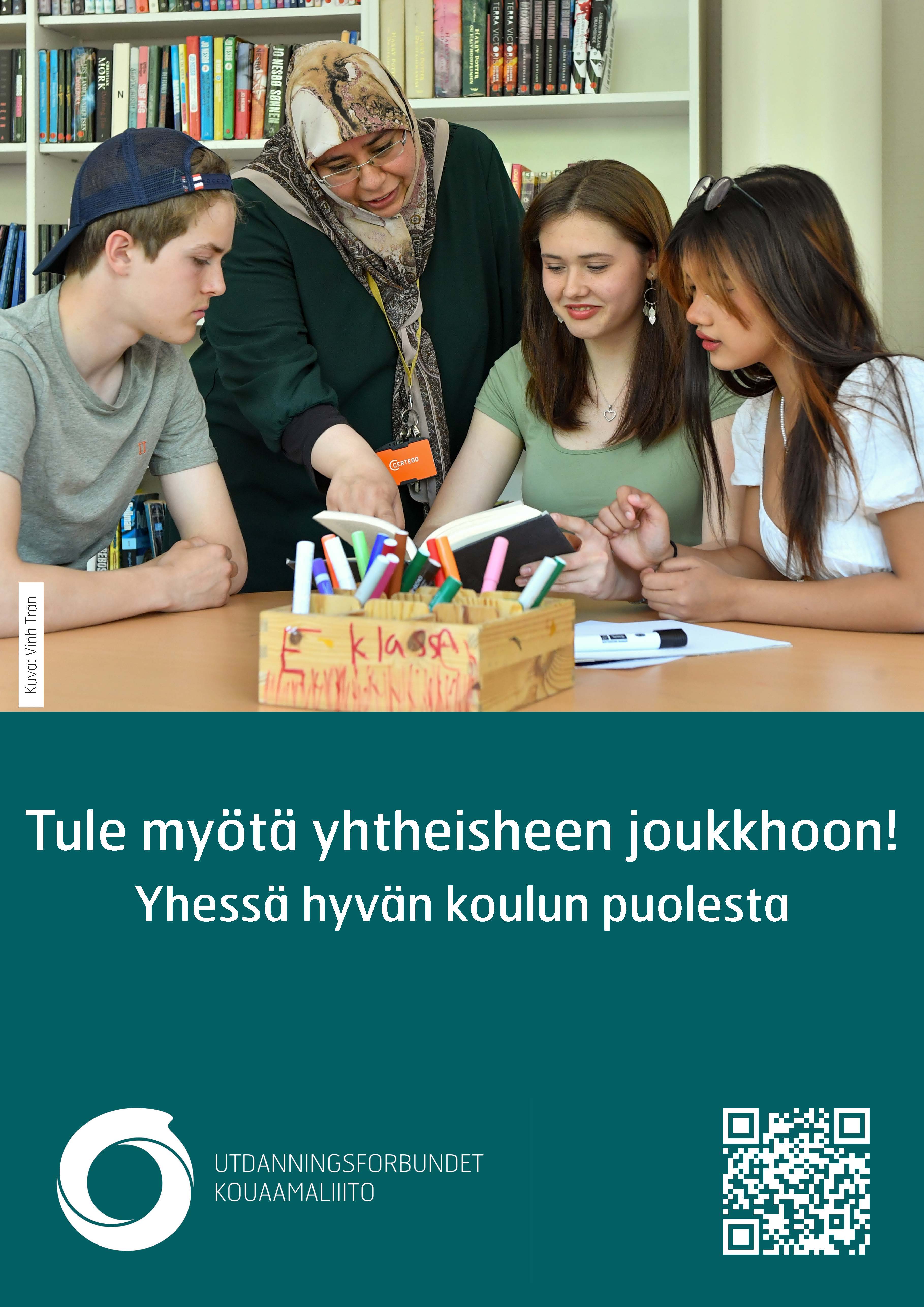 Plakat A3  Bli med i fellesskapet. Grunnskole. Kvensk.jpg