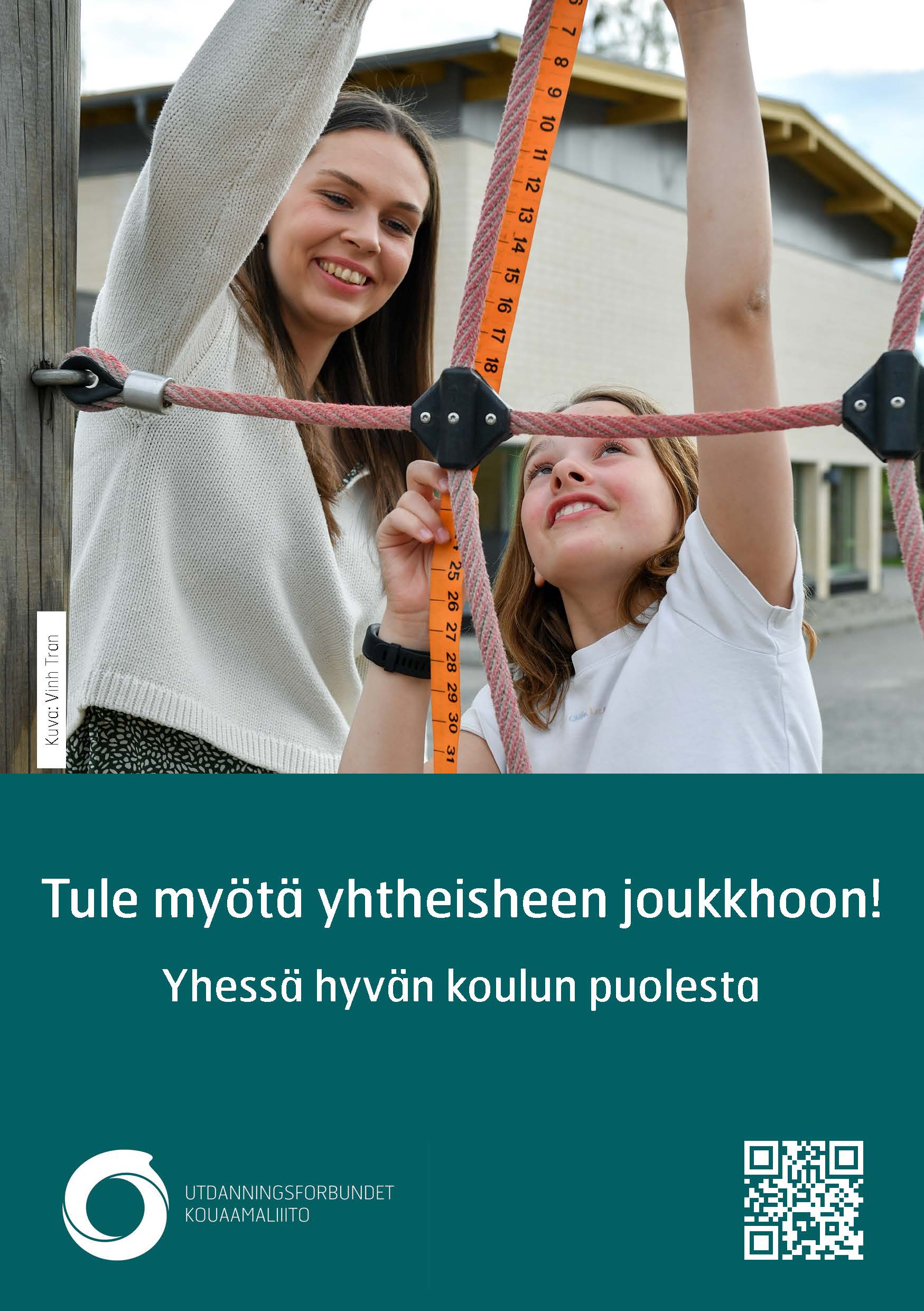 Flyer A5  Bli med i fellesskapet. Grunnskole ute. Kvensk.jpg