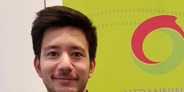 Portrett av Lars Tsujimoto Frengstad. FOTO.
