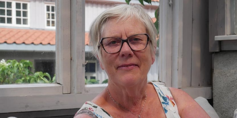 Bilde av Jorid Østvik, leder i Pensjonistrådet i Utdanningsforbundet Trøndelag. Foto.