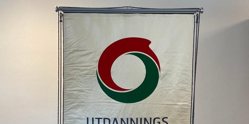 Bilde av fana til Utdanningsforbundet Agder