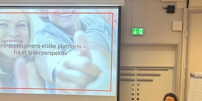 Bilde av leder i lederråd Utdanningsforbundet Østfold