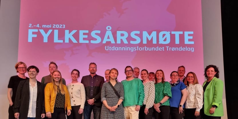Styret i Utdanningsforbundet Trøndelag fra august 2023