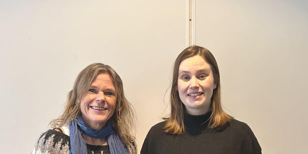 Renate Karin Nordnes og Ragna Hovig Ødegaardshaugen er klar til å stå på kravene for våre medlemmer på Nord universitet.