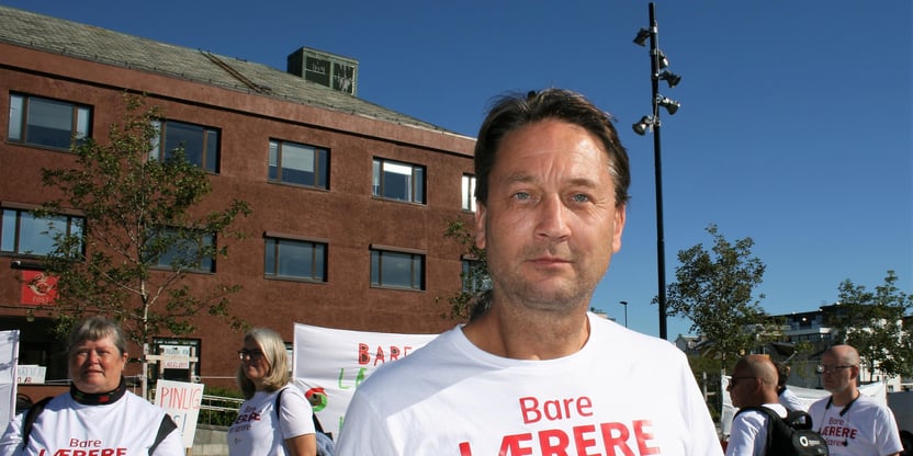 Bildet viser Trond Hagen som er lederrepresentant i Nordland. Foto.