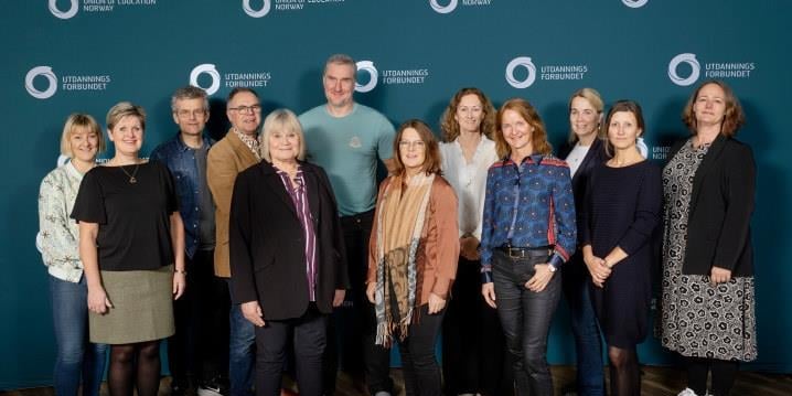 Offisielt bilde av landsmøtedelegasjonen fra Agder