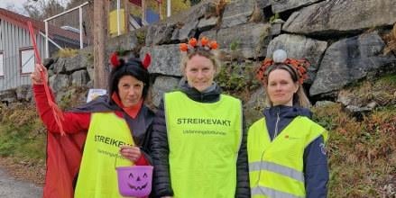 Tre streikevakter