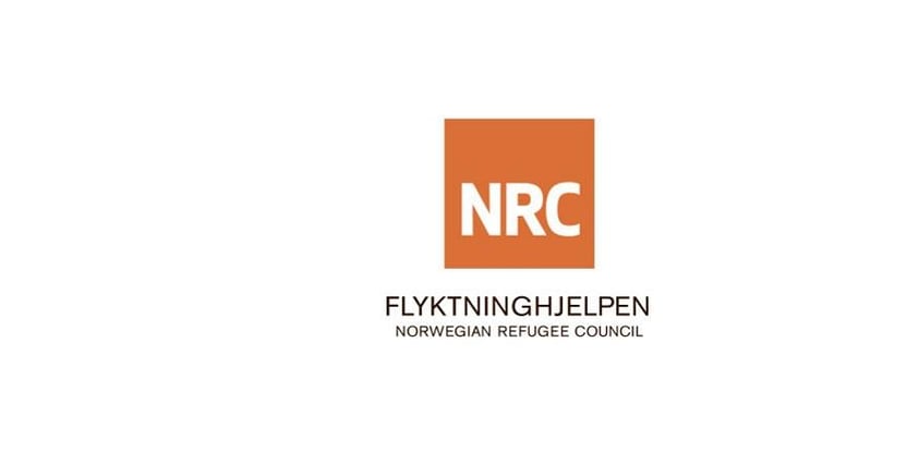 NRC, Flyktninghjelpen. Logo