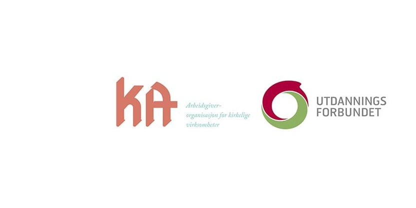 Logo for KA og logo for Utdanningsforbundet