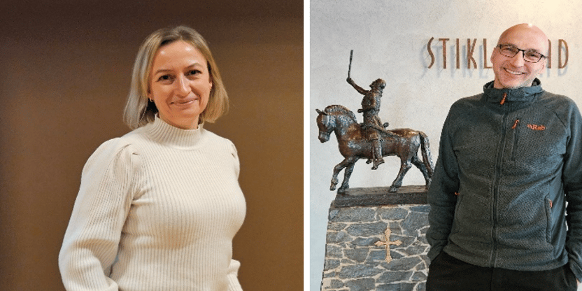 May Hilde Ertsås og Øyvind Kandal Svendsen, medlemmer av lederrådet.