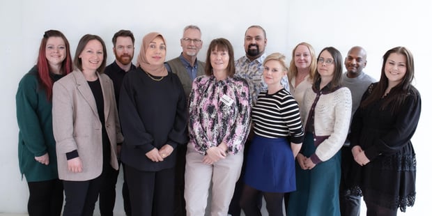Portrettbilde av Utdanningsforbundets utvalg for likestilling og mangfold. Foto.