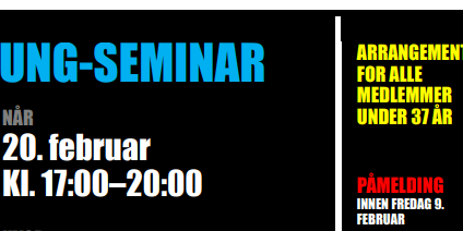 Invitasjon til Ung-seminar