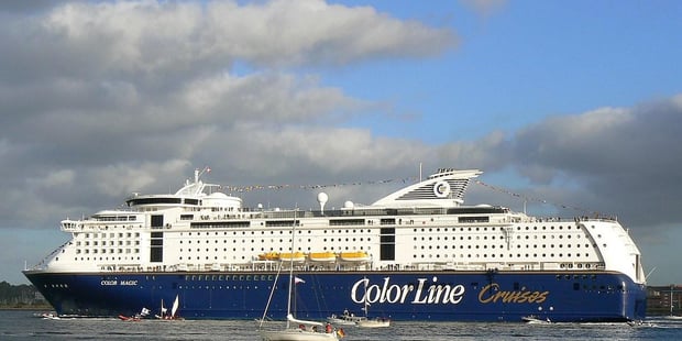 Color Line Kiel, bilde tatt av Farbrot