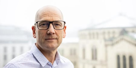 Nærbilde av Steffen Handal, leder i Unio