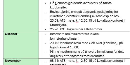 Årshjul