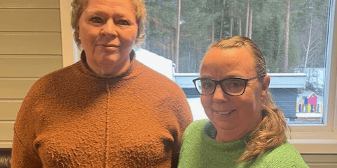 Gunhild Trettebråten (atv og styremedlem) og Marit Bromseth (nestleder, HTV vara)