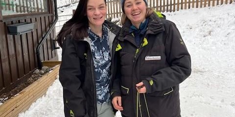 Kaja Enger Gundersen (styrer) og Anneli Svartbeck Sælid (ATV)