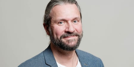 Sentralstyremedlem Thomas Nordgård, fra 01.01.24, smiler.