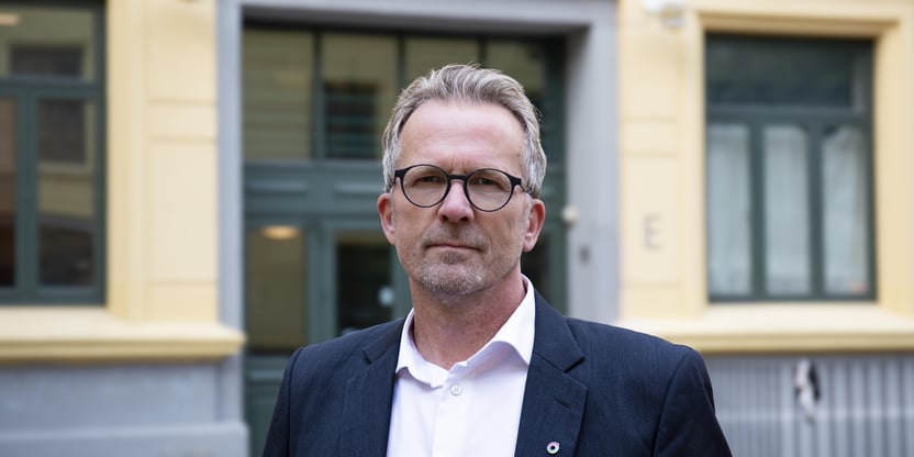 Geir Røsvoll, leder i Utdanningsforbundet