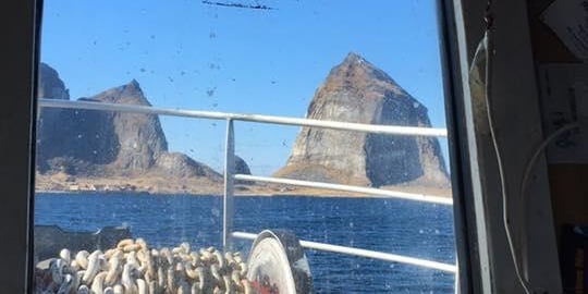 Vindu på fiskebåt