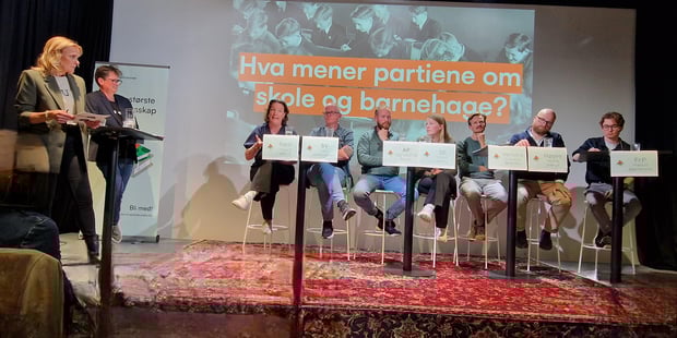 Kandidater for FrP, Høyre, Venstre, Senterpartiet, Arbeiderpartiet, SV og Rødt deltok på debatten og ble underveis utfordret på konkret ja/nei spørsmål.