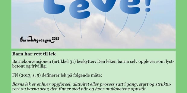 Kveldsseminar før barnehagedagen