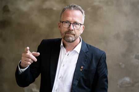 Geir Røsvoll, leder i Utdanningsforbundet