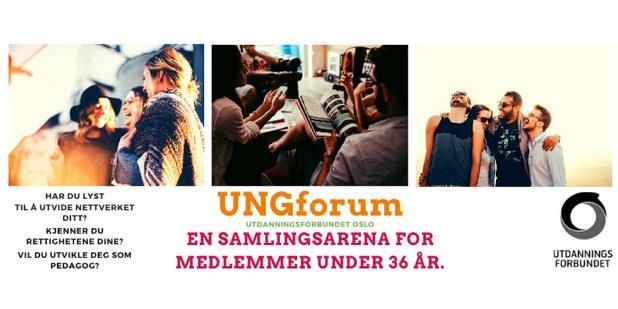 Plakat med Ungforum
