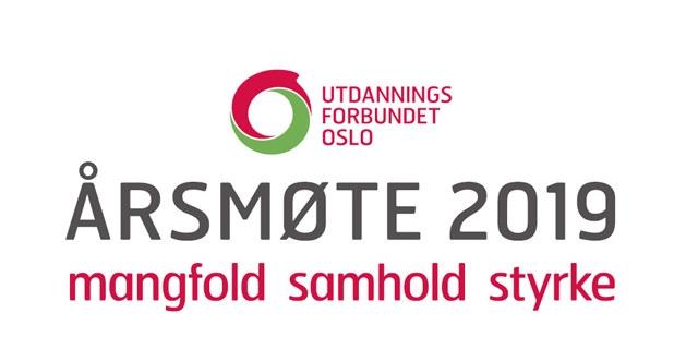 Logo og plakat - Årsmøte 2019 - mangfold-samhold-styrke