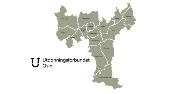 Grafisk framstilling av bydelene i Oslo