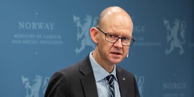 Foto av Geir Axelsen, administrerende direktør i SSB og utvalgsleder TBU