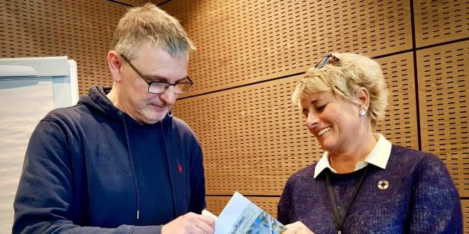 Freddy de Ruiter og Siren Vetnes Johannessen i halvfigur.
