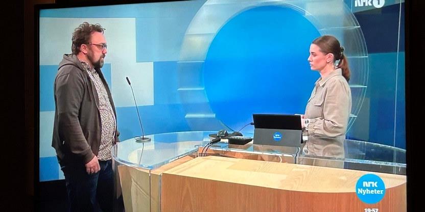 Hogne W.Helgesen på NRK Rogaland