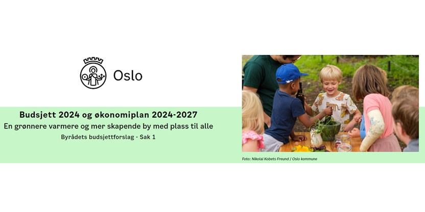 Faksimile av Oslobudsjettet 2024